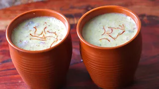 kesar wala doodh recipe | healthy drink for pregnant woman | saffron badam milk |cosy winter recipe