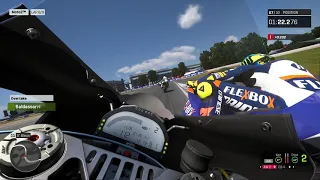 MotoGP 19 Gameplay-  Moto2 Binder @ Le Mans (120% Difficulty + Cockpit Cam)