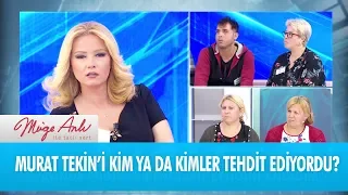 Murat Tekin'i kim ya da kimler tehdit ediyordu? - Müge Anlı İle Tatlı Sert 17 Ekim 2018