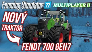 NOVÝ TRAKTOR FENDT 700 GEN7 | Farming Simulator 22 Multiplayer S02 #26