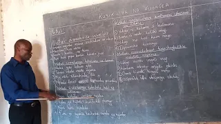 DARASA LA SABA NA LA NANE KISWAHILI METHALI