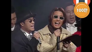 김건모 - '잘못된 만남'(1995 KBS 가요대상)(feat. 전출연자)