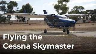 Learning to fly the Cessna SKYMASTER 337 | Training Course