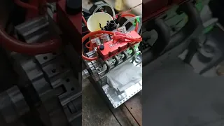 Follow-up start test video of CISON OHV FOUR STROKE RC ENGINE