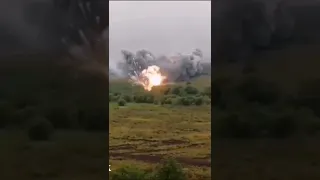 Russian Forces hitting Ukranians at close range using Tos-1A explosion..#russia #usa #ukraine #news