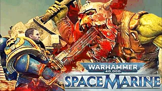 Captain Titus KILLING Orks for 8 Minutes! - Warhammer 40,000: Space Marine