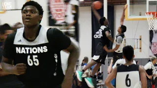 Zion Williamson Vs. DeAndre Ayton & Hamidou Diallo at Adidas Nations