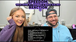 Tech N9ne ft. Eminem & Krizz Kaliko - Speedom | REACTION / BREAKDOWN ! Real & Unedited