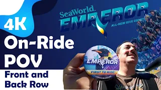 Emperor POV | Sea World San Diego | First Ride | Now Open