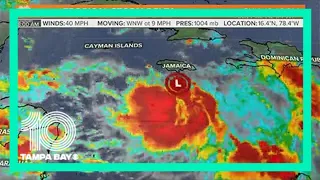 Tracking 2 tropical storms in the Atlantic basin