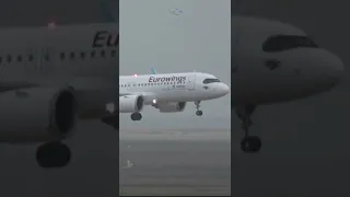 New Airbus A320N Eurowings Landing with ATC at Faro Airport