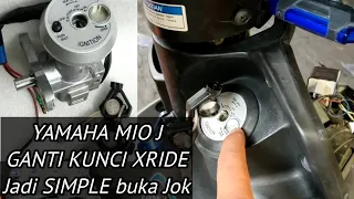 Modifikasi Yamaha Mio J dengan Kunci Yamaha Xride bukan Yamaha Xeon