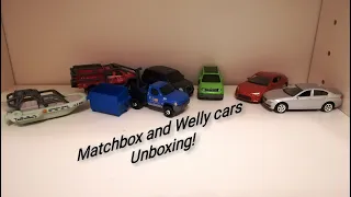 New Matchbox cars & Welly NEX 1/60 Cars!