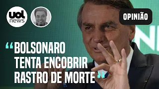 Bolsonaro 'arrependido' de fala sobre coveiro daria outra resposta no cercadinho, avalia Sakamoto