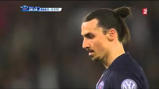 Buts de Zlatan Ibrahimovic face à Saint Étienne en Coupe de France