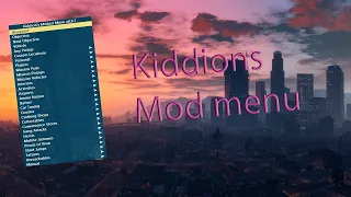 GTA 5 ONLINE MOD MENU | FREE KIDDIONS MOD MENU | DOWNLOAD FREE