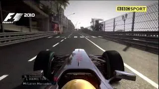 F1 2010 Ps3  | Hamilton, Monaco TV-Style Commentary