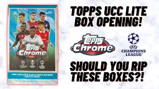 HUGE HIT! Topps Chrome UCC 2022/23 lite box opening! Should you open these?