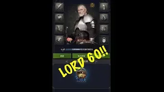 Clash Of Kings - Lord Level 60 Update!