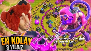 BOYACI KORUYUCU MÜCADELESİ EN KOLAY 3 YILDIZ TAKTİĞİ! | CLASH OF CLANS