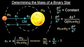 Astronomy - Ch. 17: The Nature of Stars (35 of 37) Determining the Mass of of a Binary Star