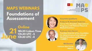 5th MAPS Webinar - “Foundations of Assessment”