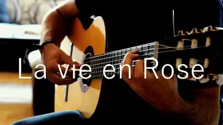 La Vie en Rose - Edith Piaf Fingerstyle Guitar Cover  [TAB]