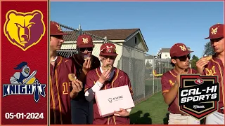 !! OFFICIAL HIGHLIGHTS !! Crumbl Cookies GOTW |  Menlo-Atherton @ The King's Academy Baseball