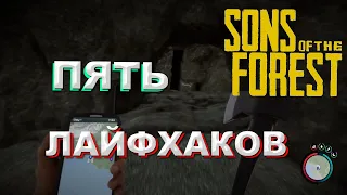 5 ЛАЙФХАКОВ в Sons of the Forest