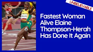 Fastest Woman Alive Dr. Elaine Thompson-Herah Has Done it Again With No Apology And It Is Shocking