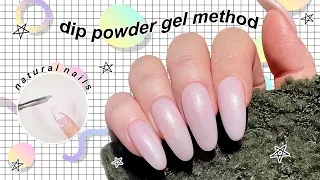 DIY DIP POWDER NAILS AT HOME (GEL METHOD) | The Beauty Vault