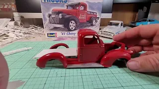 Can I build this 41 Chevy pickup in 3 days with missing parts?????