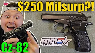 AMAZING Milsurp DEAL 🇨🇿 Cz-82 (AimSurplus "X-GRADE") Unboxing | Czech Military Surplus Pistol 9x18mm