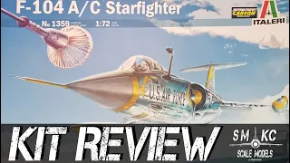 Kit Review - 1:72 F-104 A/C Starfighter (Italeri No.1359)