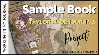 Sample book | Ideas for in your Junk Journal | using Taylor Made Journals collection