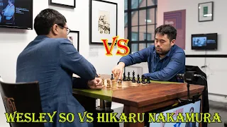 BISHOP ENDING!! Wesley So vs Hikaru Nakamura || American Cup 2023 - Rapid G2