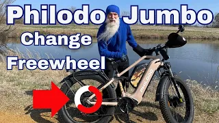 Philodo Jumbo Stop Ghost Pedaling Change Your Freewheel