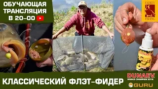 Классический флэт фидер.