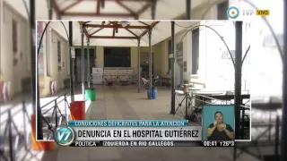Visión 7 - Denuncia en el Hospital Gutiérrez