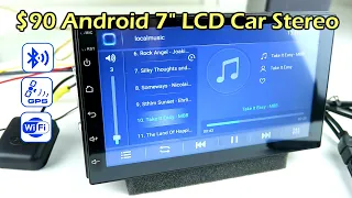 $90 Budget 7" LCD Android Car Stereo Headunit CK1018