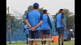 Live Asia Cup 2023| Team india Practice session Asia Cup | Virat & Rohit Batted together