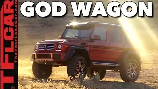 Here's Why the G550 4x4 Squared Is The Most Amazing Mercedes-Benz Of All!