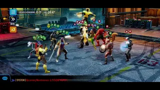 Marvel Strike Force - Incursion 2 mutant node 2 in 45 seconds l!!!!