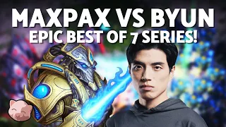 MAXPAX vs BYUN | Afreeca Pro Series (PvT Bo7) - StarCraft 2