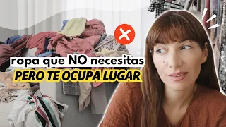 33 cosas que puedes sacar YA mismo de tu ARMARIO para AHORRAR ESPACIO 👚📦 ¡No Necesitas Esta Ropa! ❌🧺