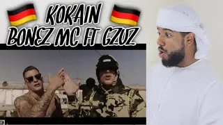 ARAB REACTION TO GERMAN RAP BY BONEZ MC & RAF CAMORA feat. GZUZ - KOKAIN **CRAZY**