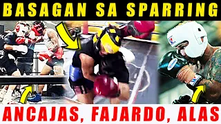 BAGSAKAN! SPARRING NINA FAJARDO AT ANCAJAS! ATRAS SI FAJARDO GRABE NAGKAINITAN! ALA-CASIMERO NA RAW!