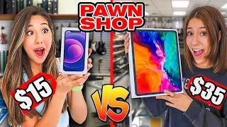 Who Can Find The Cheapest Tech at Pawn Shop! - Challenge PT. 2