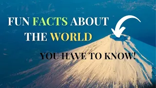 10 FUN FACTS ABOUT THE WORLD YOU SHOULDN'T MISS | DID YOU KNOW? | PART 1