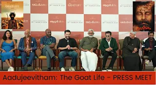 Aadujeevitham: The Goat Life- PRESS MEET- A R Rahman, Prithviraj Sukumaran, Amala Paul